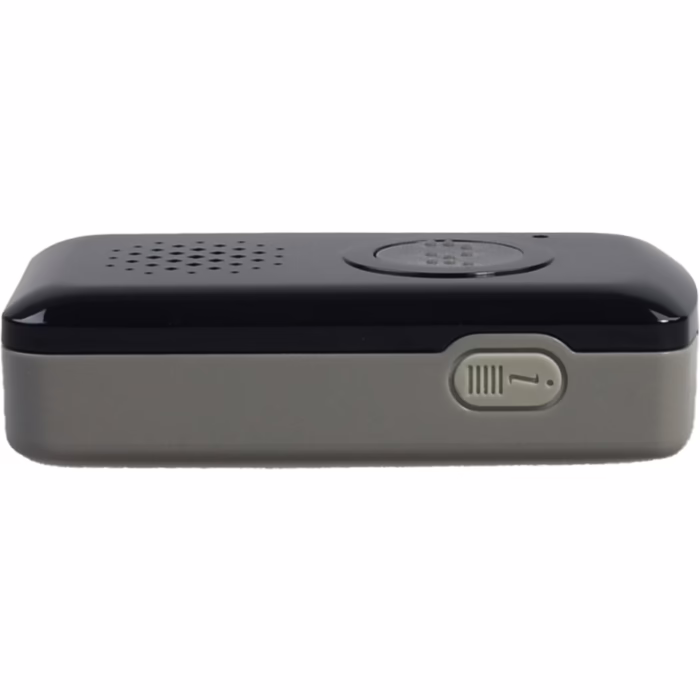 Das Mobile Lite R23 seitlich liegend in schwarz.