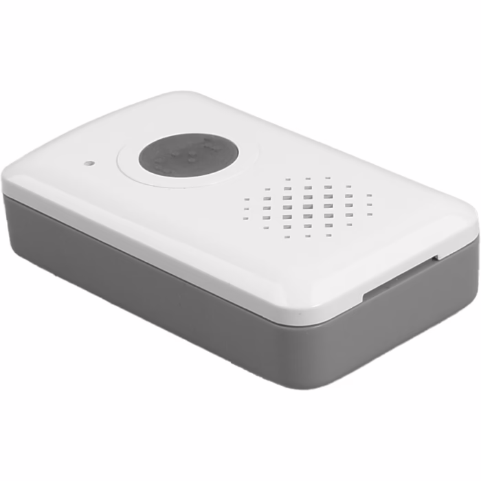 Das Mobile Lite R23 seitlich liegend in weiß von oben.